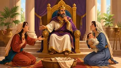 Solomonic - Showing exceptional wisdom, fairness and sound judgment in a difficult situation.