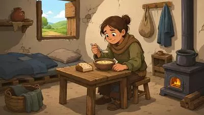 Subsist - Continue to live or exist, especially with limited food or resources. (जीवित रहना)