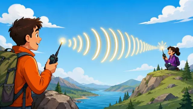 Transmit - Send or pass something from one person, place, or system to another.