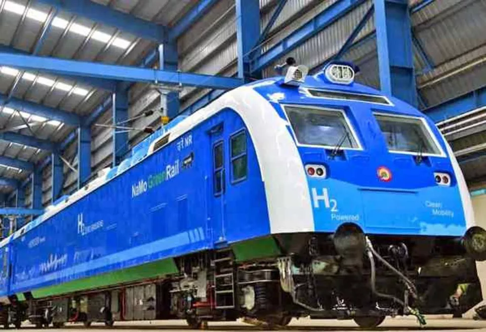 Modi set to flag off India’s first hydrogen-powered train from Haryana’s Jind
