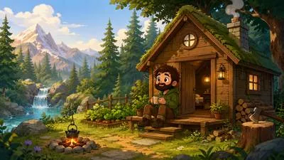 Hermit - A person who lives alone and avoids contact with other people, often for religious reasons. (एकांतवासी; संन्यासी)