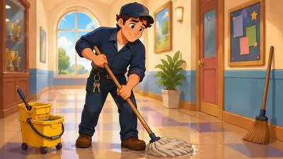 Custodian - A person responsible for protecting, maintaining, or taking care of something.