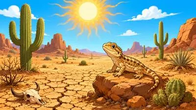 Xeric - Extremely dry or having very little moisture.