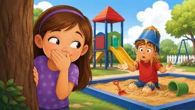 Snicker - To laugh quietly in a disrespectful or secretive manner.