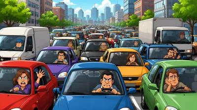 Congested - So crowded or blocked that movement or flow becomes difficult. (भीड़भाड़ वाला; अवरुद्ध)