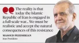Iran is fighting ‘full-scale war’, says Pezeshkian as U.S. expands attacks