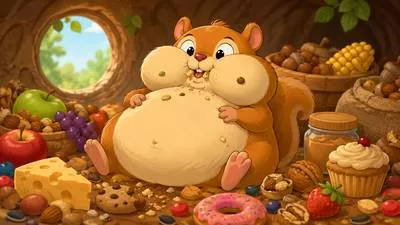 Engorge - To fill something excessively with food, blood, or another substance.