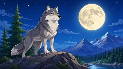 Lupine - Relating to, resembling, or characteristic of a wolf.