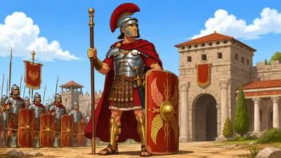Centurion - An officer who commanded a unit of about one hundred soldiers in the ancient Roman army.