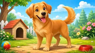 Canine - Relating to dogs or animals of the dog family. (कुत्ते से संबंधित)