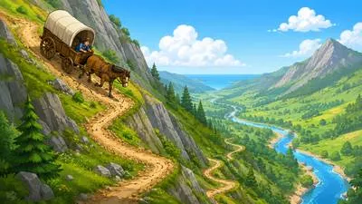 Declivity - A downward slope or inclination of land. (नीचे की ओर ढलान)