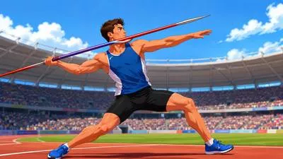 Javelin - A light spear designed to be thrown, especially in athletics.