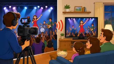 Telecast - To broadcast a television programme or event.