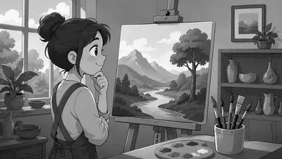 Monochrome - A picture or design made using only one colour or shades of one colour.