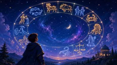 Zodiacal - Relating to the zodiac or the twelve astrological signs. (राशिचक्र संबंधी)