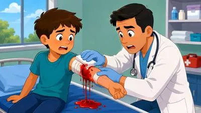 Hemorrhage - A severe or uncontrolled loss of blood; to lose blood heavily.