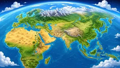 Continental - Relating to or characteristic of a continent.