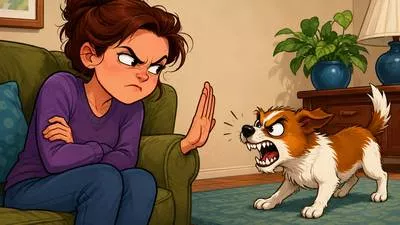 Snappish - Easily irritated and likely to speak in a sharp or rude manner. (चिड़चिड़ा और झल्लाकर बोलने वाला)