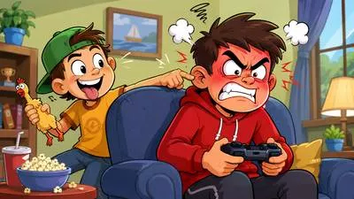 Rile - To make someone annoyed, irritated or angry. (चिढ़ाना)