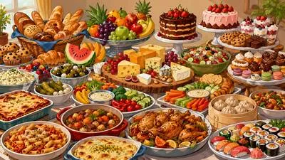 Smorgasbord - A wide and varied collection of different things.