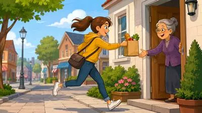 Errand - A short journey made to perform a particular task.