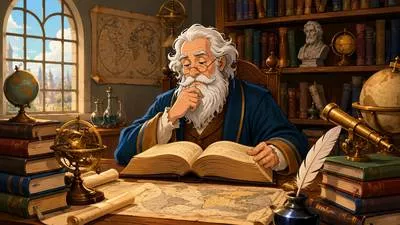 Erudite - Having or showing extensive knowledge gained through study.