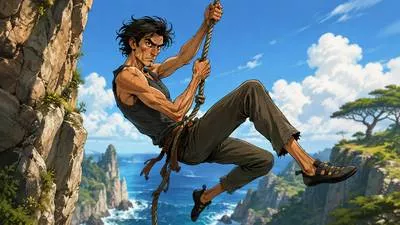 Wiry - Thin but strong and muscular.