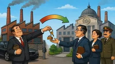 Nationalize - To bring a privately owned industry or business under government ownership or control.