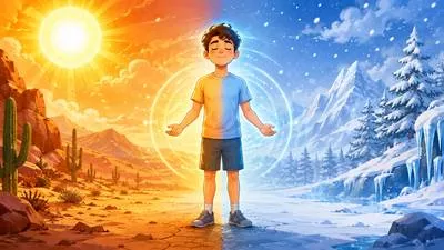 Homeostasis - The process by which a living organism maintains a stable internal environment despite external changes. (आंतरिक संतुलन बनाए रखने की प्रक्रिया)