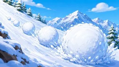 Snowball - To increase rapidly in size, importance, or intensity. (तेजी से बढ़ना)