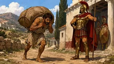 Helot - A person in a condition of servitude or forced labour; historically, a serf in ancient Sparta.