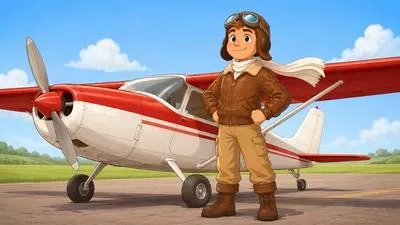 Pilot - A person trained to operate and control an aircraft.