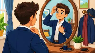 Titivate - To make someone or something look more attractive, neat or stylish.