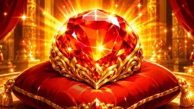 Rutilant - Glowing or shining with a reddish or golden light.
