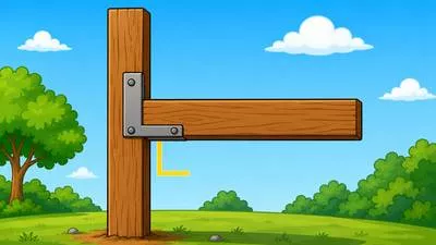 Perpendicular - At an angle of 90 degrees to a given line, plane or surface. (लम्बवत)