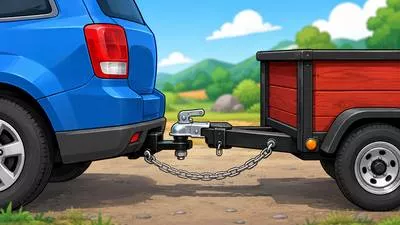 Hitch - Fasten or attach something, especially temporarily.