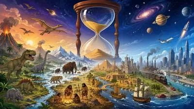 Aeon - An extremely long period of time. (अत्यंत लंबा समयकाल)