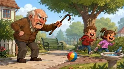 Crotchety - Irritable and easily annoyed, especially because of old age or stubbornness.