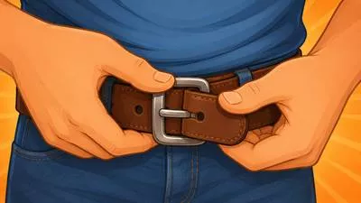 Buckle - Bend, collapse or give way under pressure. (मुड़ जाना / दबाव में झुक जाना)
