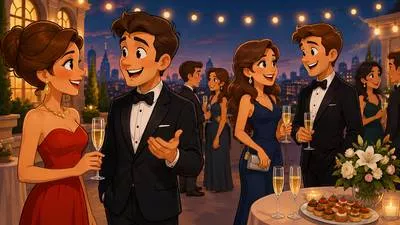 Soiree - An evening social gathering or party, usually held at someone’s home. (सायंकालीन सामाजिक समारोह)
