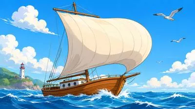 Billow - To swell outward or move in a large flowing mass, especially because of wind. (लहराना)