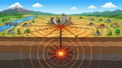Epicenter - The point on the Earth's surface directly above the origin of an earthquake; also, the central point of an activity or event.