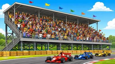 Grandstand - To behave in an exaggerated or showy manner in order to attract attention or impress others.