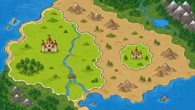 Exclave - A part of a country or territory that is geographically separated from its main part by surrounding foreign territory.