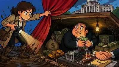 Muckraker - A person, especially a journalist, who investigates and exposes corruption, misconduct, or scandals. (भ्रष्टाचार, कदाचार या घोटालों का पर्दाफाश करने वाला व्यक्ति)