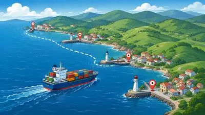 Cabotage - The transport of goods or passengers between two places within the same country, especially by sea or air.