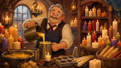 Chandler - A person who makes or sells candles, or a dealer who supplies provisions and equipment, especially for ships.