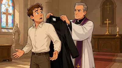 Defrock - Deprive someone, especially a member of the clergy, of their official position or status.
