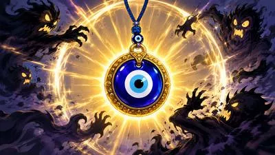 Apotropaic - Intended to avert evil, harm, or bad luck.