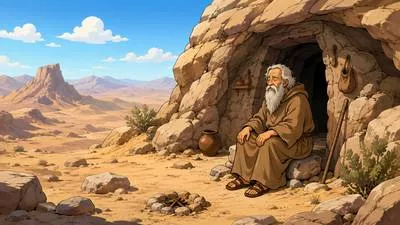 Eremite - A person who lives alone in seclusion, especially for religious reasons.